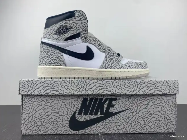 Cheap TB White Jordan Cement OG DZ5485-052 High 1 Air 0624
